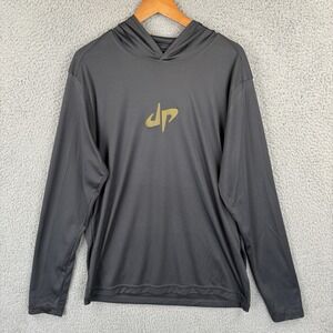 Dude Perfect Hoodie Mens Large Gray Lightweight Official Merch